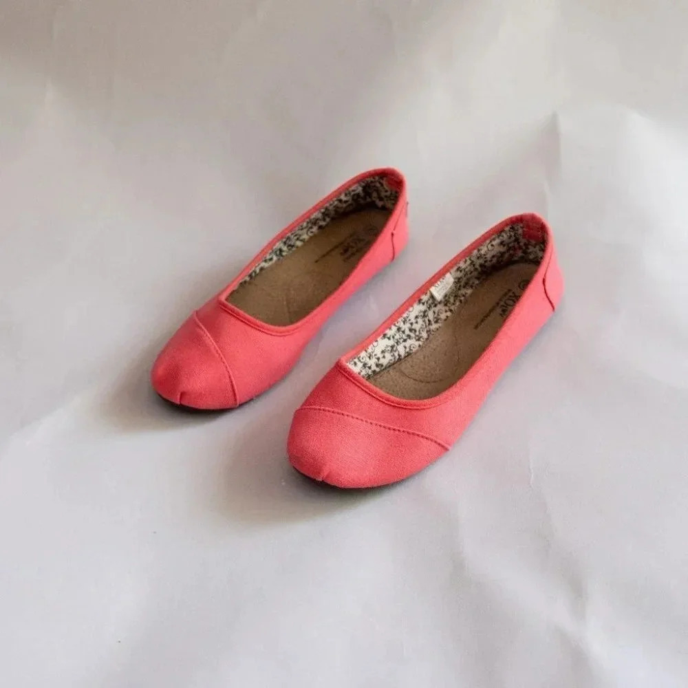 XO  LOV | BALLET FLATS | Pink canvas | 9